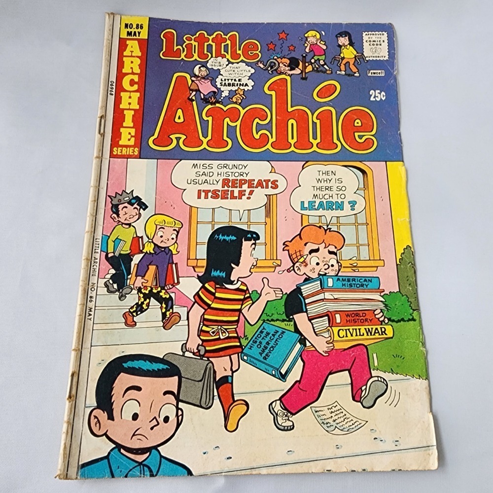 Little Archie Comic Book #86 May‎ Silver Vintage Collectible Comic Book 25 Cent